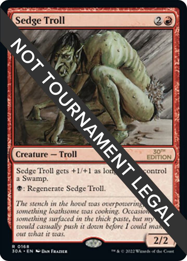 Sedge Troll (168) [30th Anniversary Edition]