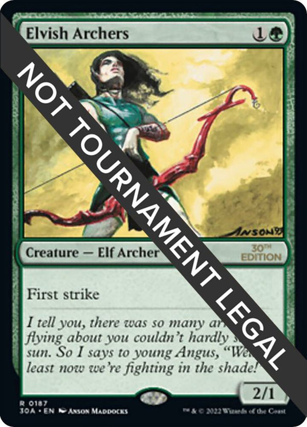 Elvish Archers (187) [30th Anniversary Edition]