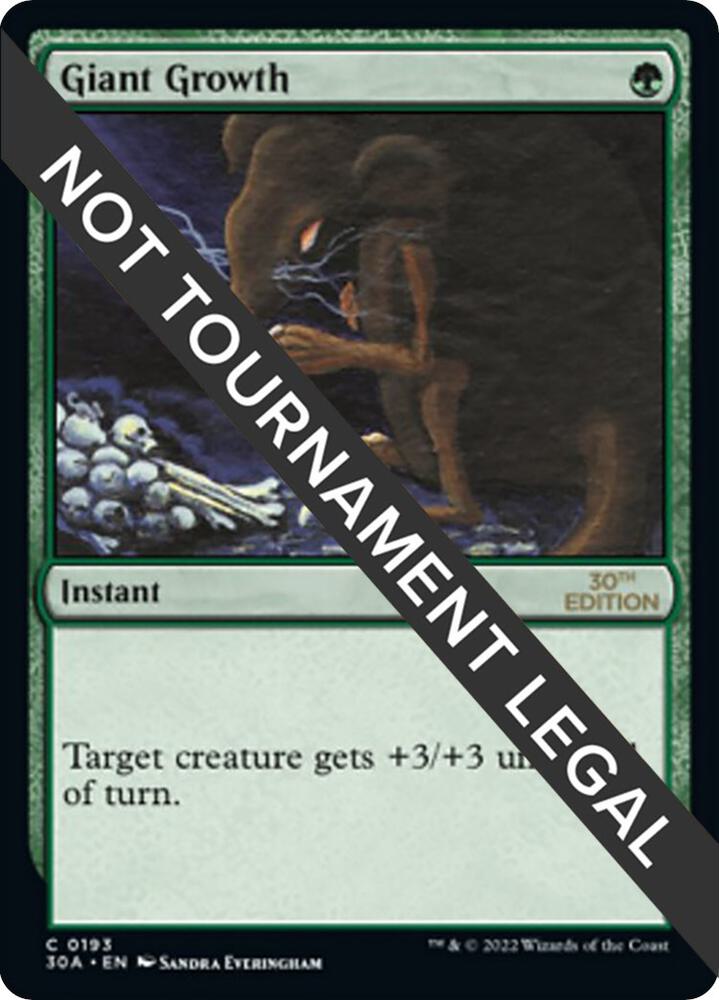 Giant Growth (193) [30th Anniversary Edition]