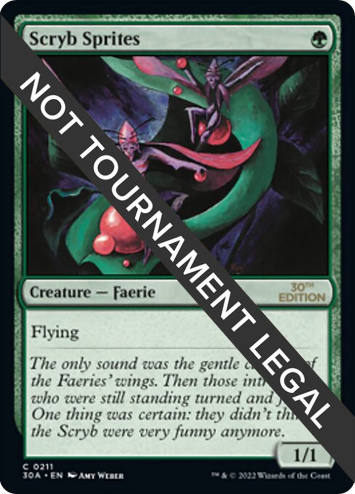 Scryb Sprites (211) [30th Anniversary Edition]