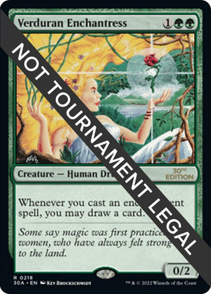 Verduran Enchantress (218) [30th Anniversary Edition]