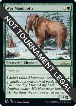 War Mammoth (223) [30th Anniversary Edition]