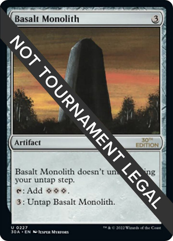 Basalt Monolith (227) [30th Anniversary Edition]