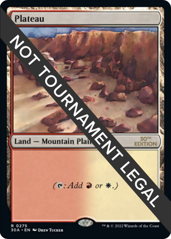 Plateau (275) [30th Anniversary Edition]