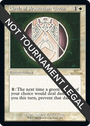 Circle of Protection: Green (Retro Frame) (309) [30th Anniversary Edition]