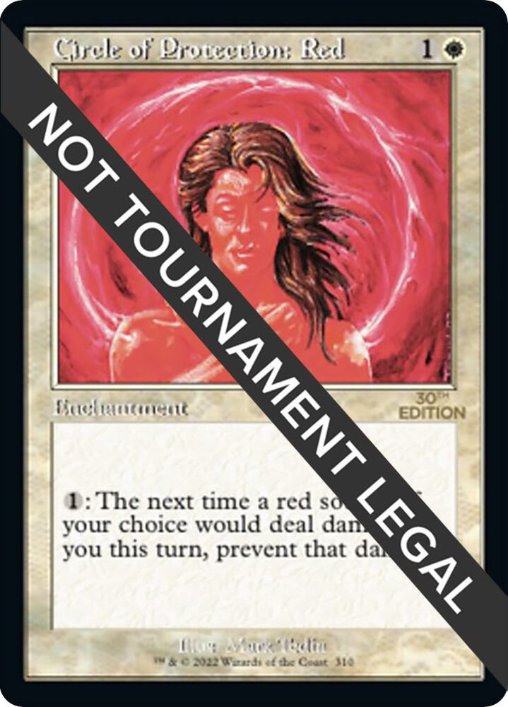 Circle of Protection: Red (Retro Frame) (310) [30th Anniversary Edition]