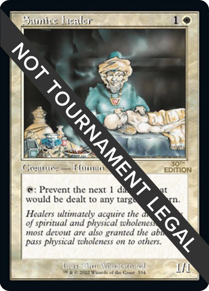 Samite Healer (Retro Frame) (334) [30th Anniversary Edition]