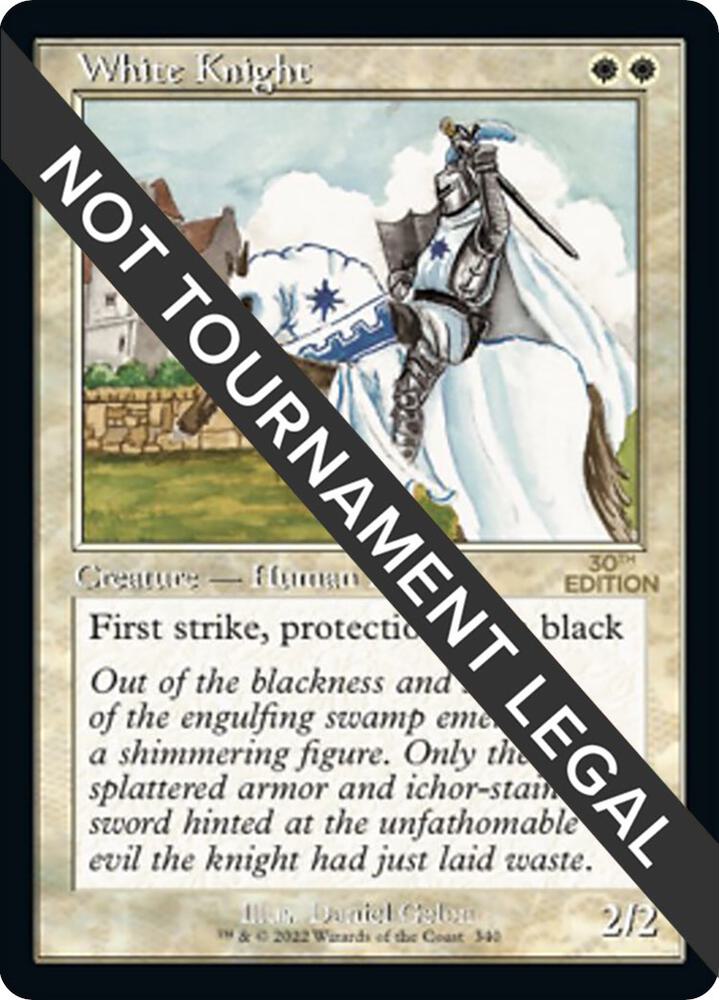 White Knight (Retro Frame) (340) [30th Anniversary Edition]