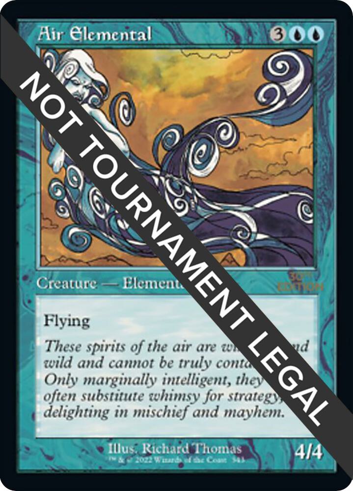 Air Elemental (Retro Frame) (343) [30th Anniversary Edition]