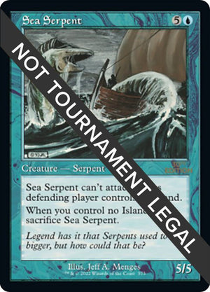 Sea Serpent (Retro Frame) (373) [30th Anniversary Edition]