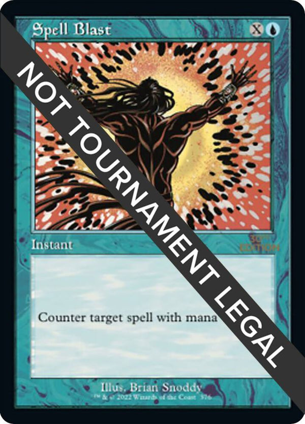 Spell Blast (Retro Frame) (376) [30th Anniversary Edition]