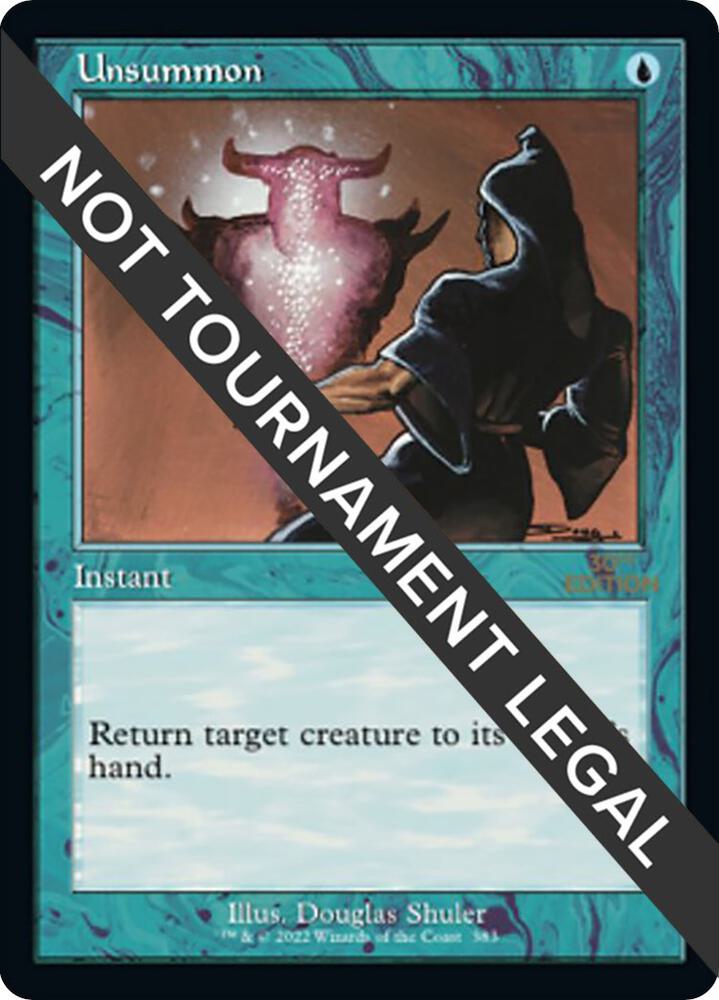 Unsummon (Retro Frame) (383) [30th Anniversary Edition]