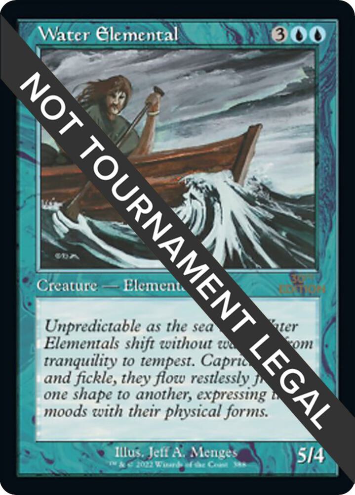 Water Elemental (Retro Frame) (388) [30th Anniversary Edition]