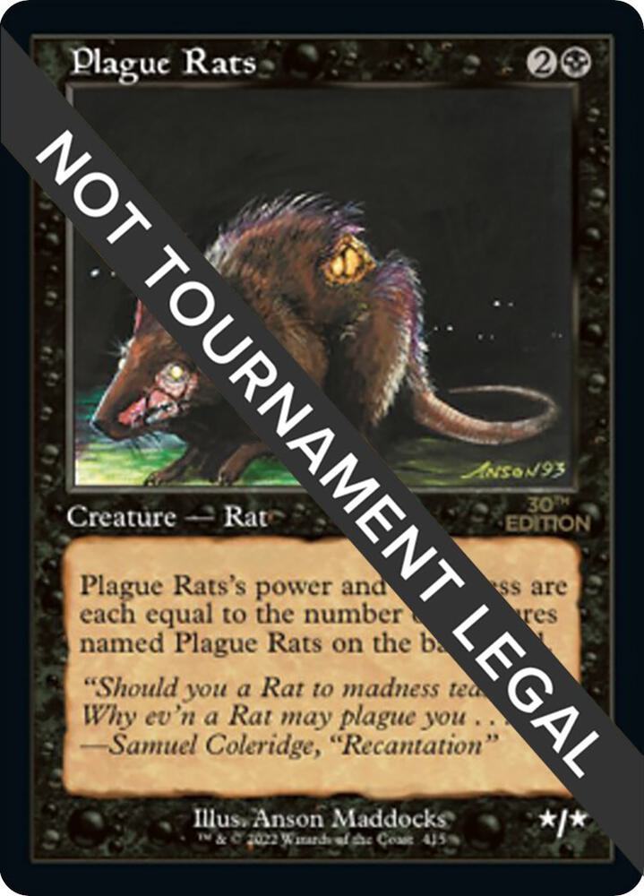 Plague Rats (Retro Frame) (415) [30th Anniversary Edition]