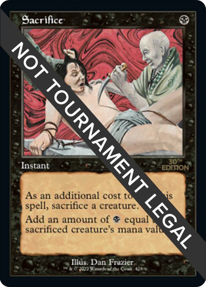 Sacrifice (Retro Frame) (418) [30th Anniversary Edition]