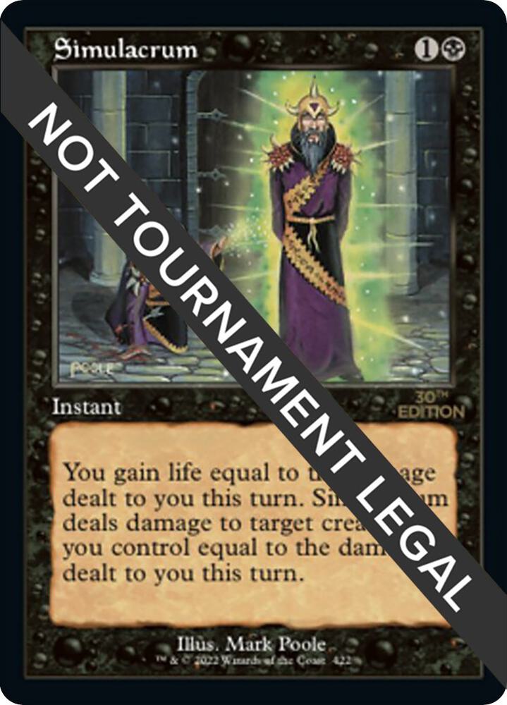 Simulacrum (Retro Frame) (422) [30th Anniversary Edition]