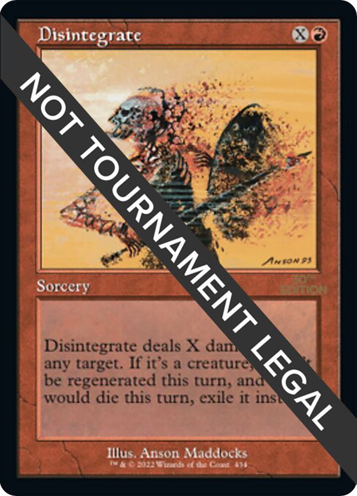 Disintegrate (Retro Frame) (434) [30th Anniversary Edition]