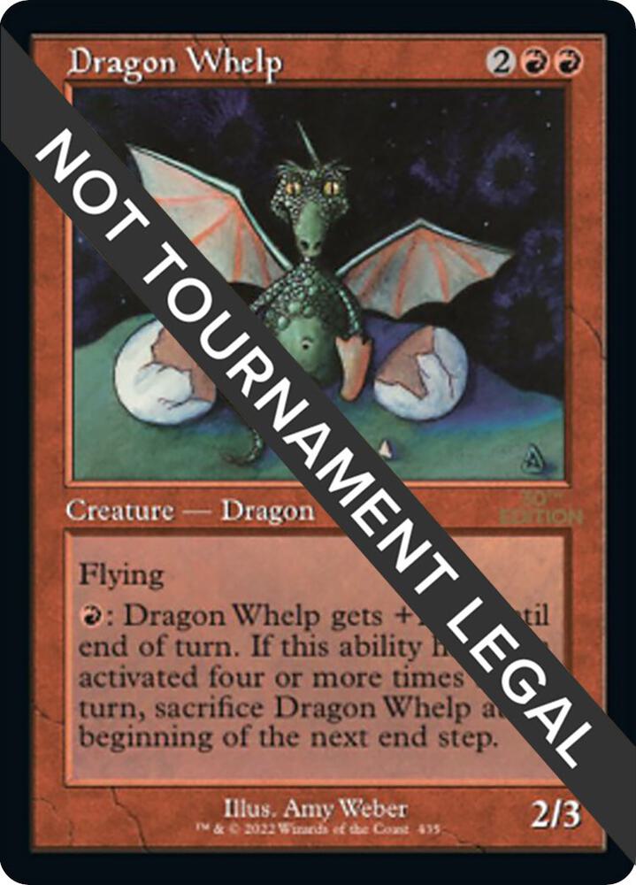 Dragon Whelp (Retro Frame) (435) [30th Anniversary Edition]