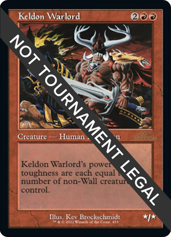 Keldon Warlord (Retro Frame) (453) [30th Anniversary Edition]