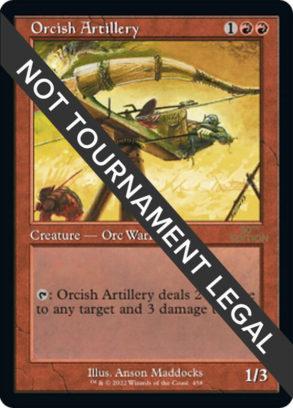 Orcish Artillery (Retro Frame) (458) [30th Anniversary Edition]