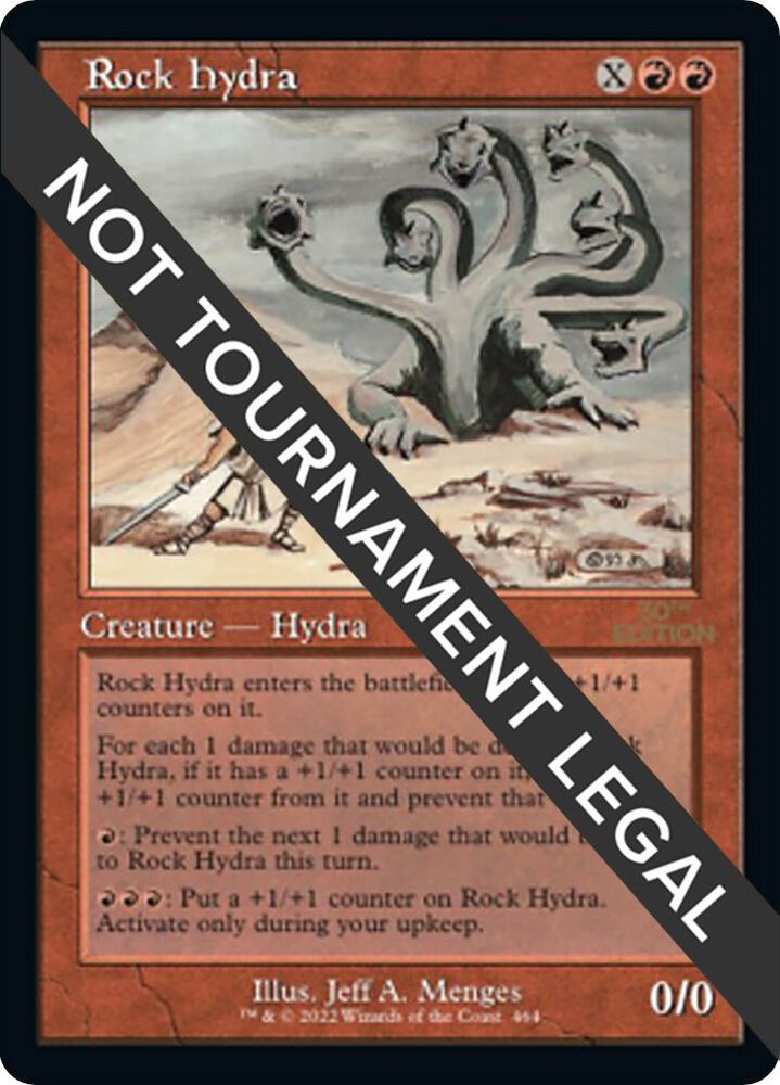 Rock Hydra (Retro Frame) (464) [30th Anniversary Edition]