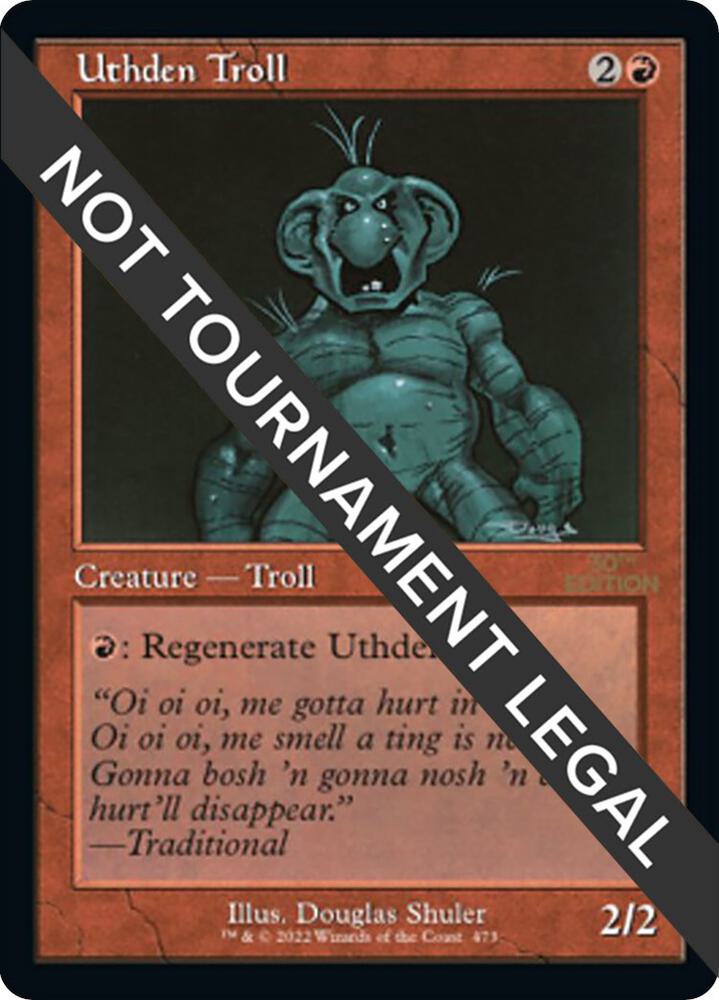 Uthden Troll (Retro Frame) (473) [30th Anniversary Edition]