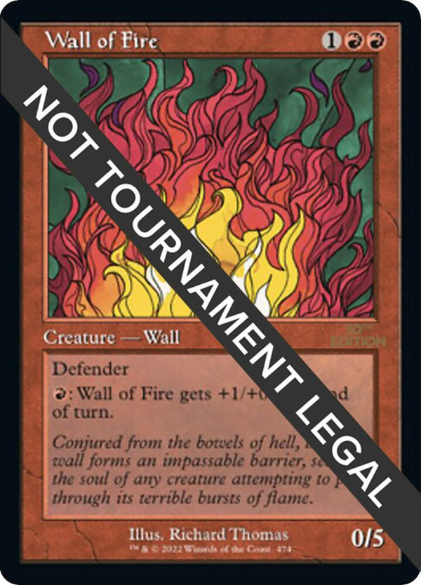 Wall of Fire (Retro Frame) (474) [30th Anniversary Edition]