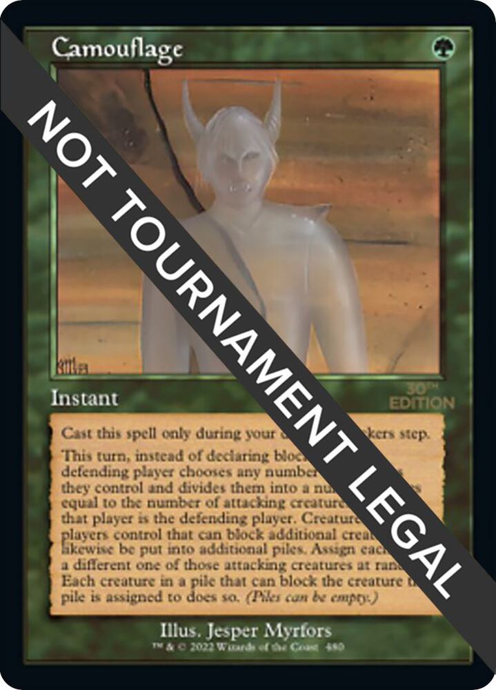 Camouflage (Retro Frame) (480) [30th Anniversary Edition]