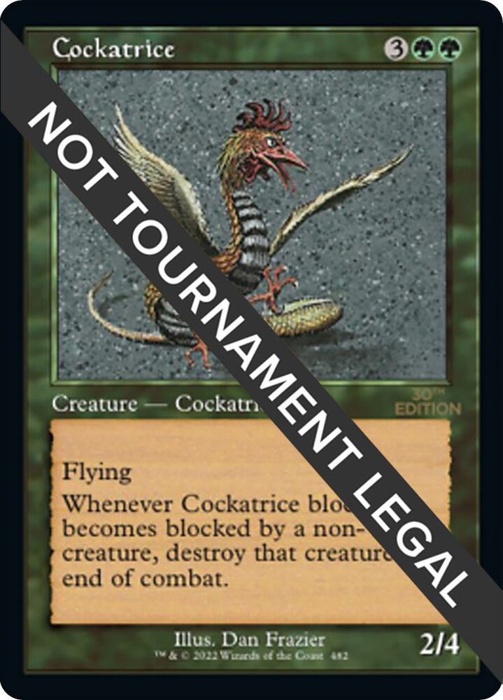 Cockatrice (Retro Frame) (482) [30th Anniversary Edition]