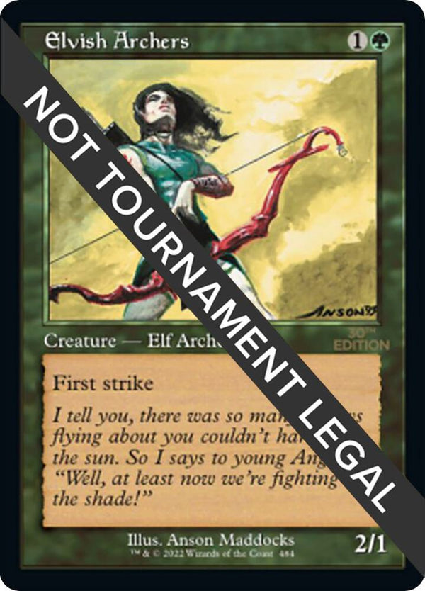 Elvish Archers (Retro Frame) (484) [30th Anniversary Edition]