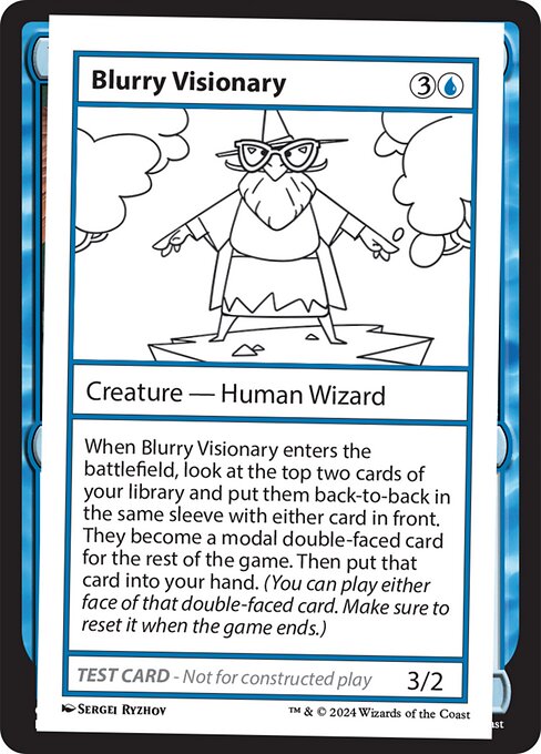 Blurry Visionary (999-BV) [Mystery Booster 2]