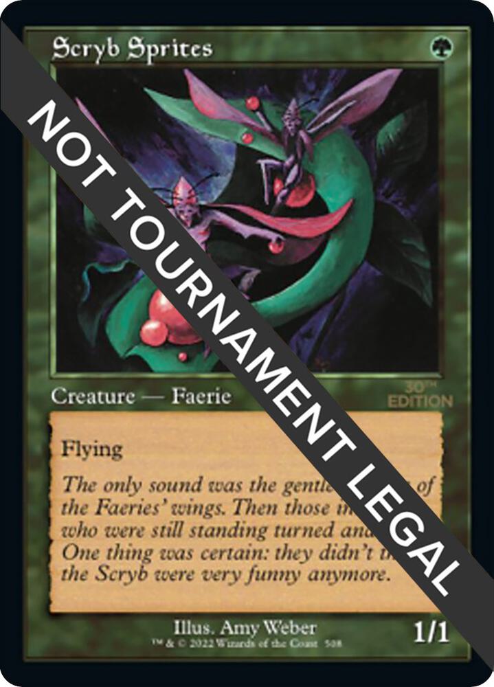 Scryb Sprites (Retro Frame) (508) [30th Anniversary Edition]