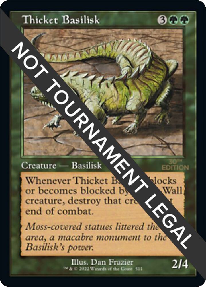Thicket Basilisk (Retro Frame) (511) [30th Anniversary Edition]
