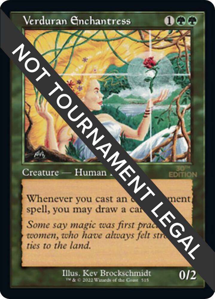 Verduran Enchantress (Retro Frame) (515) [30th Anniversary Edition]