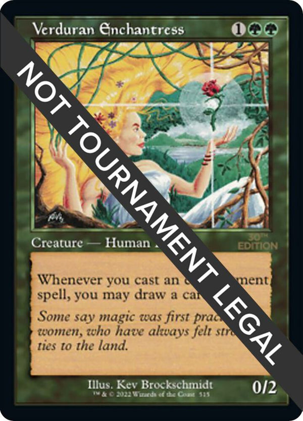 Verduran Enchantress (Retro Frame) (515) [30th Anniversary Edition]