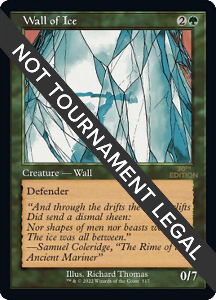 Wall of Ice (Retro Frame) (517) [30th Anniversary Edition]