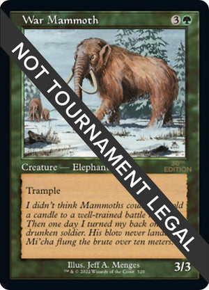 War Mammoth (Retro Frame) (520) [30th Anniversary Edition]