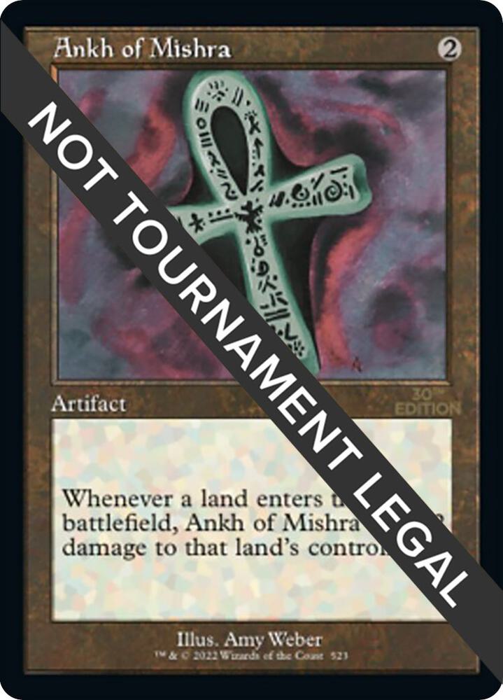 Ankh of Mishra (Retro Frame) (523) [30th Anniversary Edition]