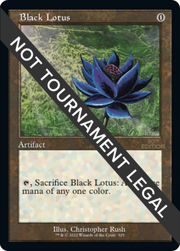 Black Lotus (Retro Frame) (525) [30th Anniversary Edition]