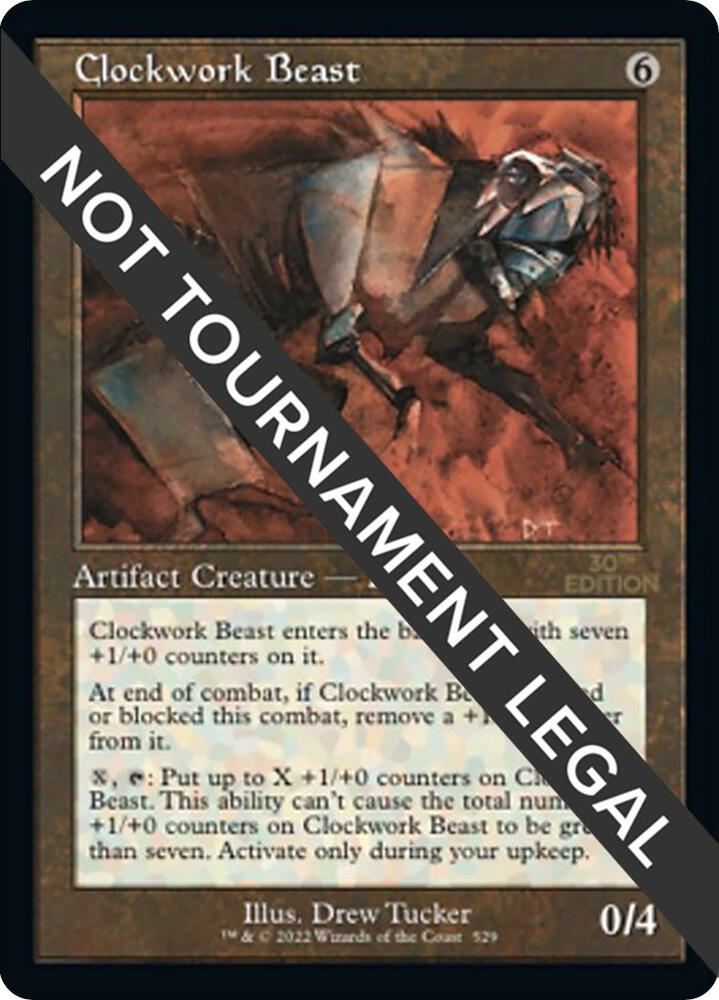 Clockwork Beast (Retro Frame) (529) [30th Anniversary Edition]
