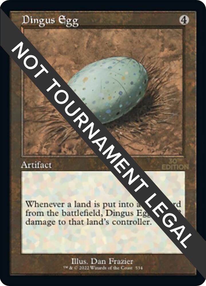 Dingus Egg (Retro Frame) (534) [30th Anniversary Edition]