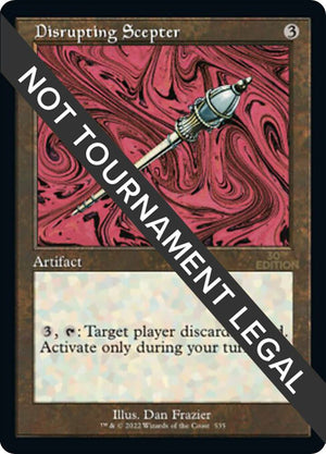 Disrupting Scepter (Retro Frame) (535) [30th Anniversary Edition]