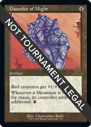 Gauntlet of Might (Retro Frame) (537) [30th Anniversary Edition]
