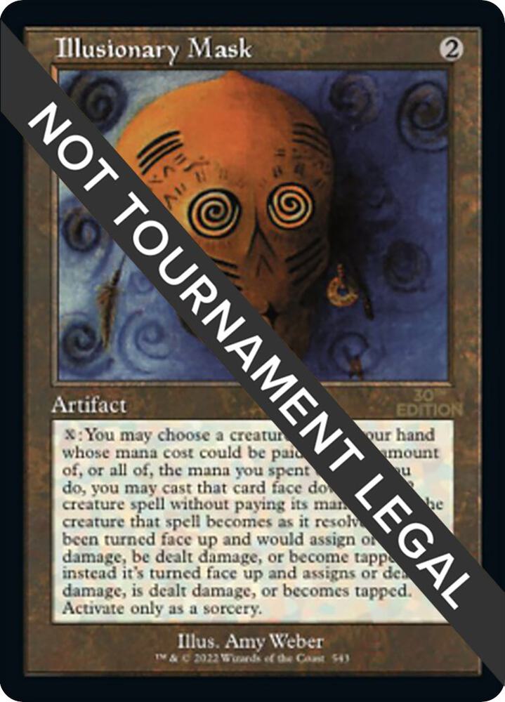 Illusionary Mask (Retro Frame) (543) [30th Anniversary Edition]