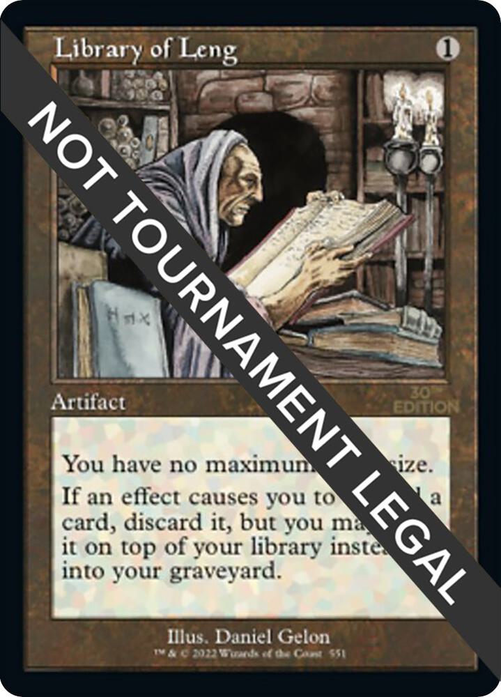 Library of Leng (Retro Frame) (551) [30th Anniversary Edition]