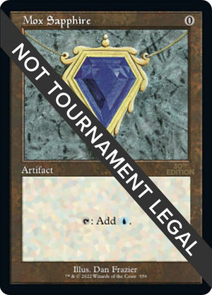 Mox Sapphire (Retro Frame) (559) [30th Anniversary Edition]
