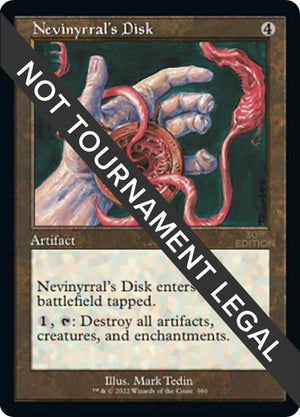 Nevinyrral's Disk (Retro Frame) (560) [30th Anniversary Edition]