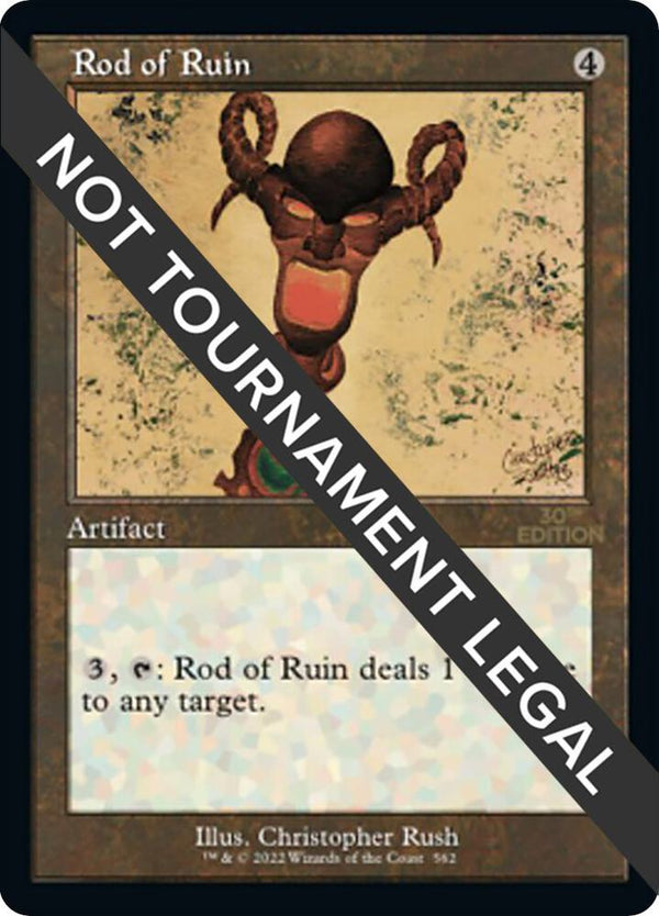 Rod of Ruin (Retro Frame) (562) [30th Anniversary Edition]