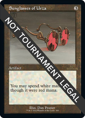 Sunglasses of Urza (Retro Frame) (565) [30th Anniversary Edition]