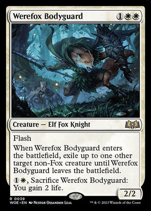 Werefox Bodyguard (39) [Wilds of Eldraine]